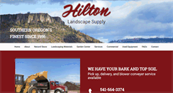 Desktop Screenshot of hiltonlandscapesupply.com